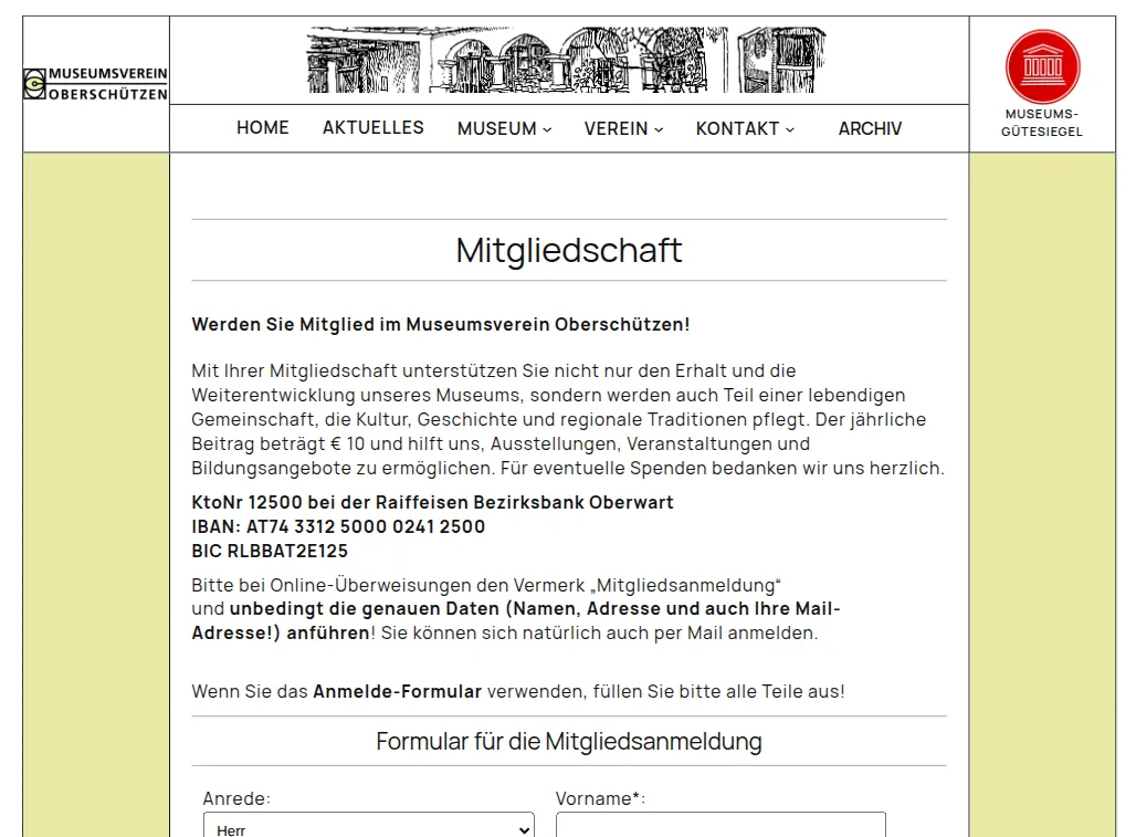 Museumsverein Oberschützen